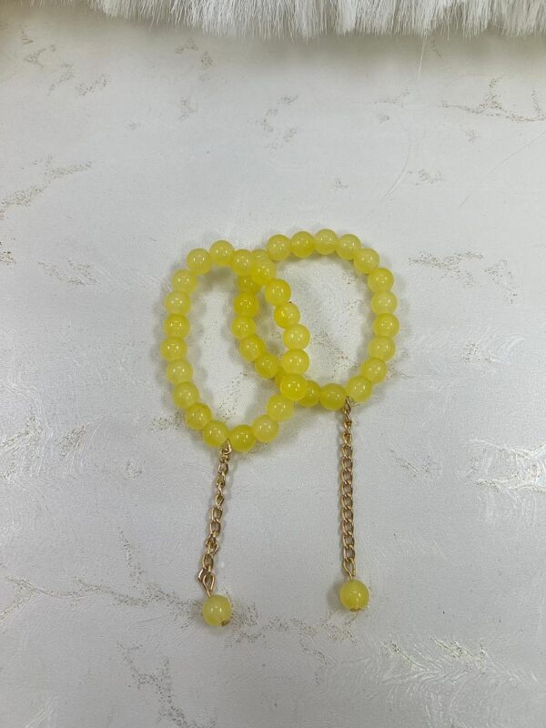 Sunbeam Glow Bracelet Duo – Golden Drop Edition - Image 3