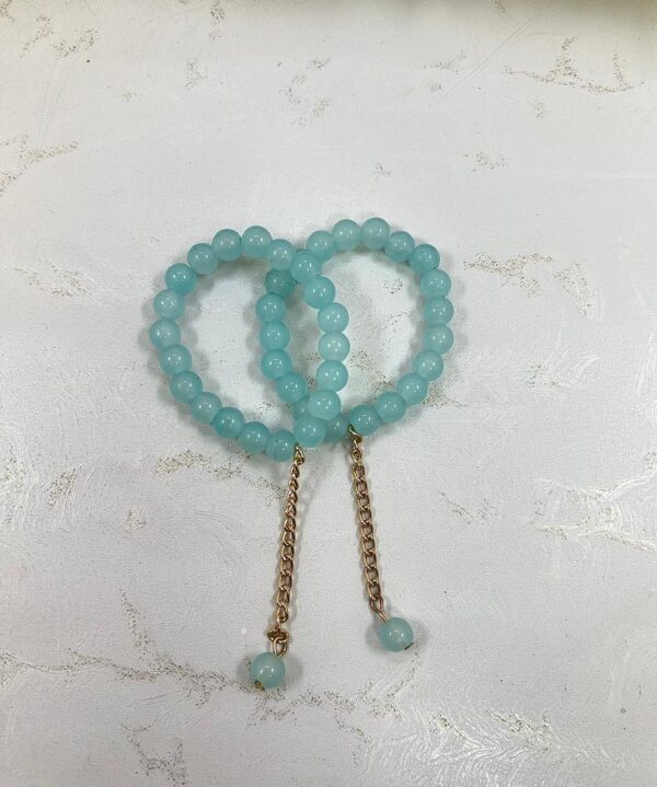 Aqua Grace Bracelet – Golden Drop Edition - Image 3
