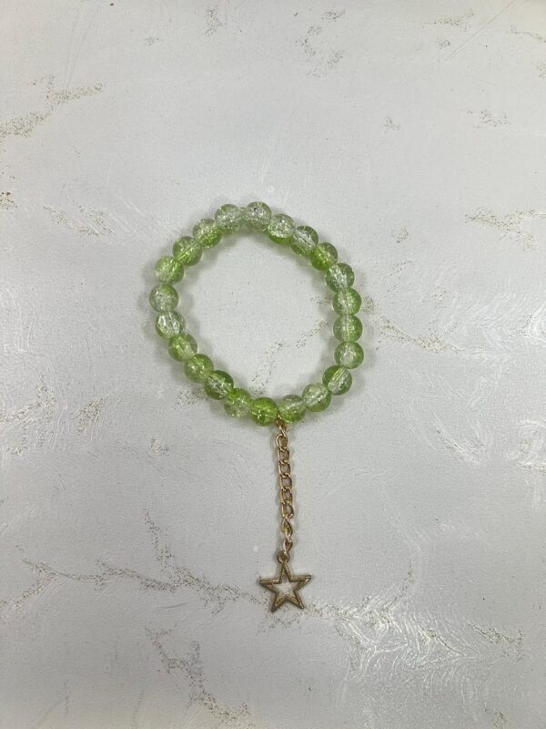 Celestial Glow Bracelet – Green Harmony Edition