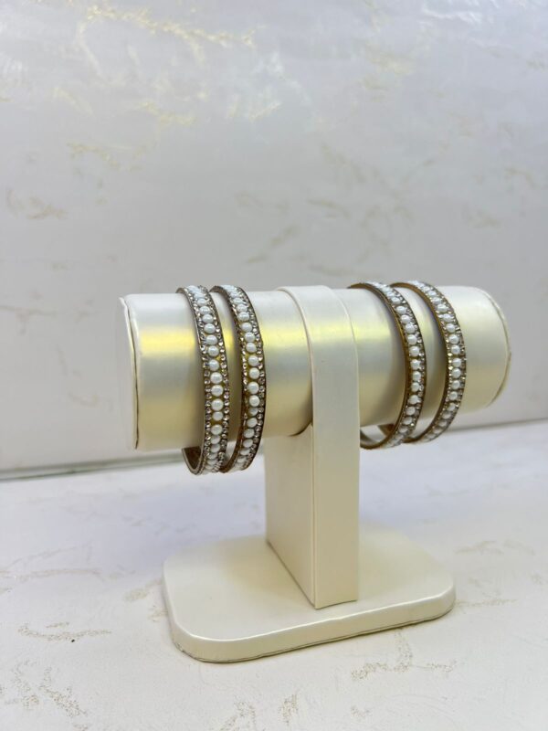 Pearl & Crystal Bangle - Fashion Jewelry ✨ - Image 5